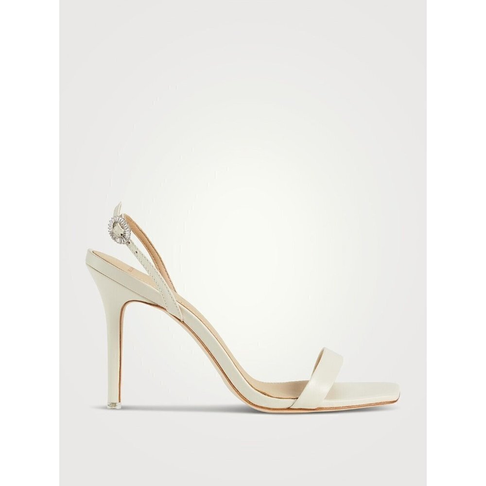 BLACK suede Studio "Carla" BNWT strappy stiletto heels women sz 42 NEW